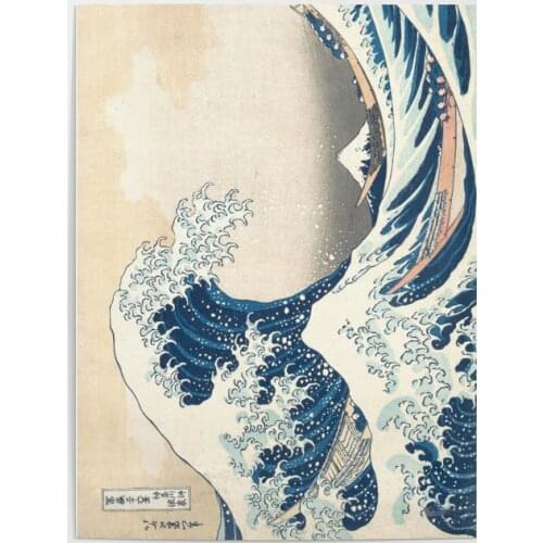 HD Printed Kanagawa Canvas Painting Wall Art Great Wave Pictures Home Decor Bedroom Background Modular Katsushika Hokusai Poster