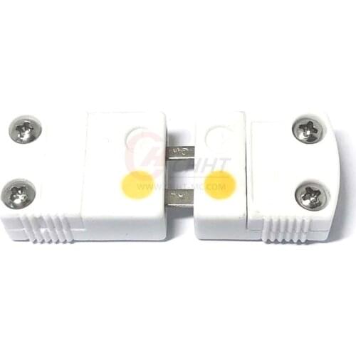 K Type High Temperature Female Male Ceramic Mini Thermocouple Connector Plug
