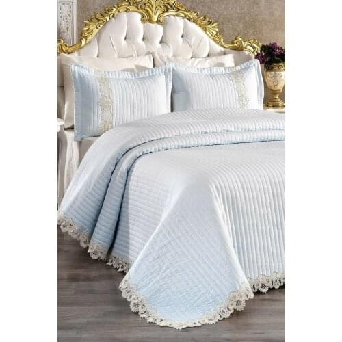 Double Bed Cover Set 3 Piece Lacy Pike Models 240x250cm - 63