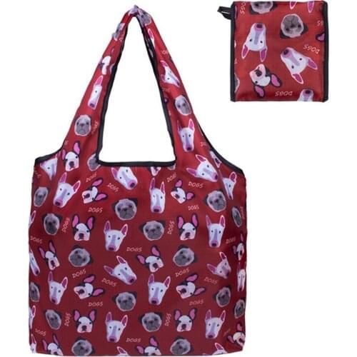 Reusable Grocery Bags Cute Storage Reusable Bags for Groceries Machine Washable Lightweight Shopping Bags