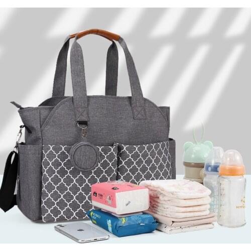 2021 fashion Mommy diaper bag portable multifunctional outgoing single shoulder bag large capacity waterproof Baby Diaper Bag