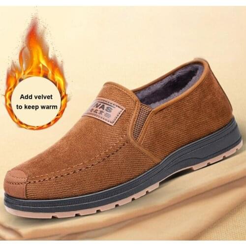 Mens Boots Lightweight Shoes For Men Snow Boots Waterproof Footwear Slip On Ankle Winter Boots Mens Shoes Zapatos De Hombre