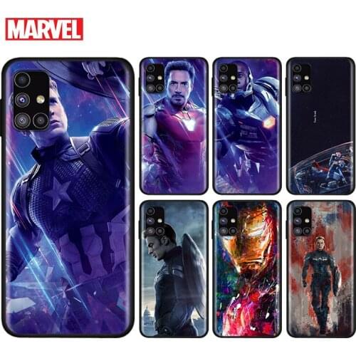 Avengers super hero cool For Samsung Note 20 10 9 8 Ultra lite Plus Pro F62 M62 M60 M40 M31S M21 M20 M10S Soft Phone Case