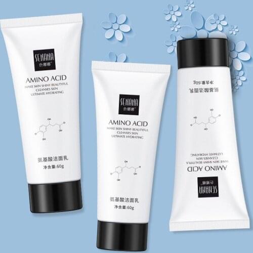 Nicotinamide Amino Acid Face Cleanser Facial Scrub Cleansing Acne Oil Control Blackhead Remover Shrink Pores Skin Care