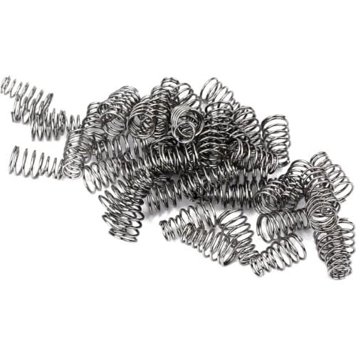 R3ME 50pcs/Lot Guitar Bass Pickup Springs Tower Shape Humbuckers Parts