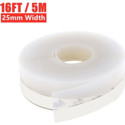 Silicone strip glass door and window sealstrip self-adhesive windproof wooden door seam door bottom windshield sound insulation