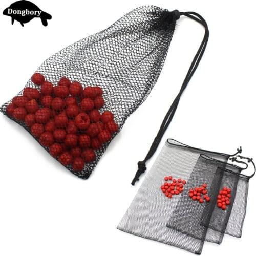 1PC Carp Fishing Boilie Bag Carp Bait Mesh Bag for Carp Hair Rig Hook Bait Boillie Zig Rigs Tackle Accessrories for Carp Feeders