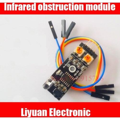 2pcs Infrared shielding module / adjustable infrared photoelectric switch / diffuse avoidance sensor