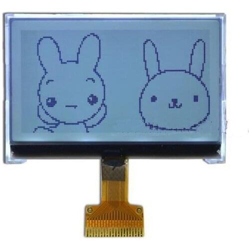 20PIN SPI COG 12864 LCD Screen ST7567 Controller White Backlight Parallel Interface