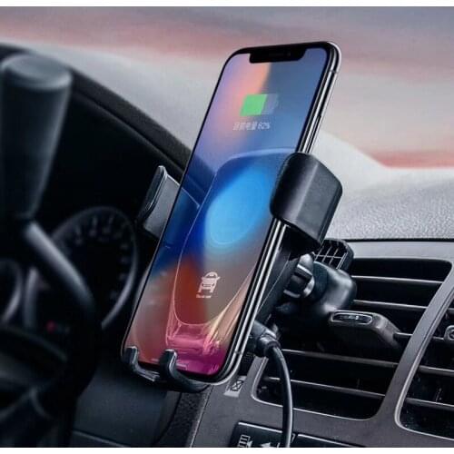 Car Wireless Charger Car Phone Holder Fast for Nissan Teana X-Trail Qashqai Livina Sylphy Tiida Sunny March Murano Geniss,Juke