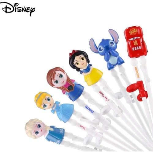 Disney Childrens Learning Chopsticks Training Chopsticks for Right-handed Baby Auxiliary Correction Learn Tableware Long 20 cm