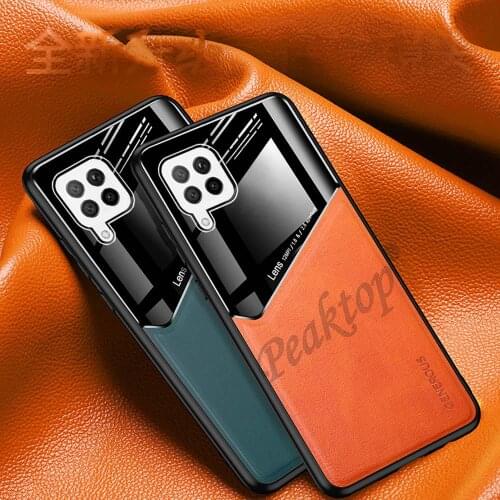 For Samsung Galaxy A42 5G case funda samsung S20 FE case soft bumper pu leather magnetic case for Samsung A21S A41 A51 A71 cover