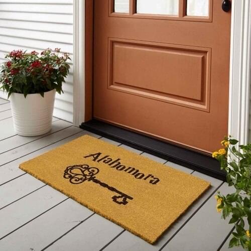 Antique Key Pattern Door Mat-open Sesame Tmalı Allowhomorra Printed the Door Way Mat 40x70 cm