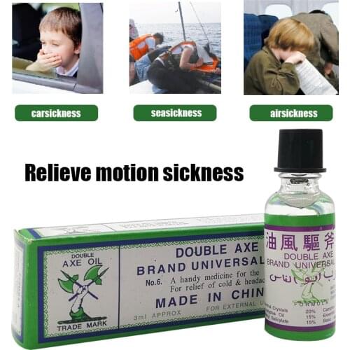 Double AXE Balm Refreshing Oil For Headache Dizziness Natural Medicinal Oil Rheumatism Abdominal Pain Fengyoujing