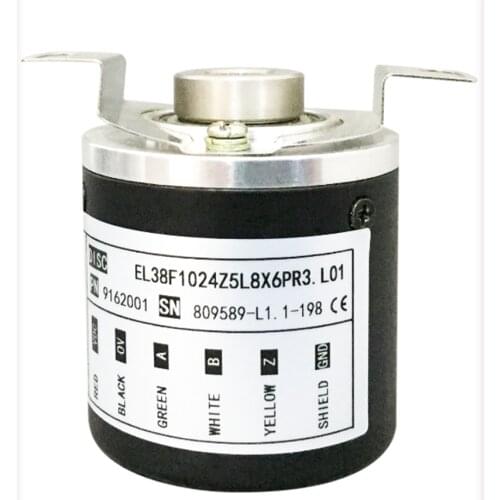 EL38F1024Z5L8X6PR3 hollow rotary encoder metal material using in industrial equipment high quality