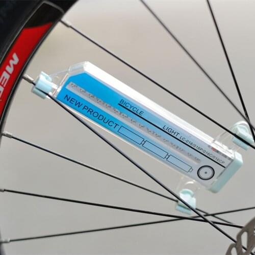32 Pattern Bike Lights LED Bicycle Decorative Lights Riding Cool Hot Wheels Warning Light Spoke Lights Mountain Bike Accessories