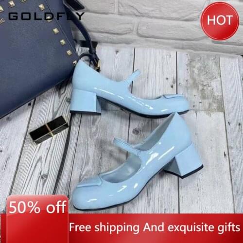 Женские туфли Мэри Джейн Goldfly China At AliExpress