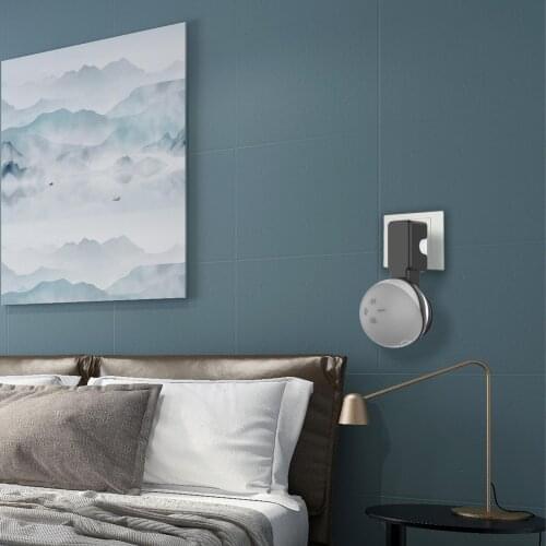 ABS Space-Saving Smart Home Wall Mount Shelf Bracket Stand Holder for Amazon Dot 4 Gen Generation