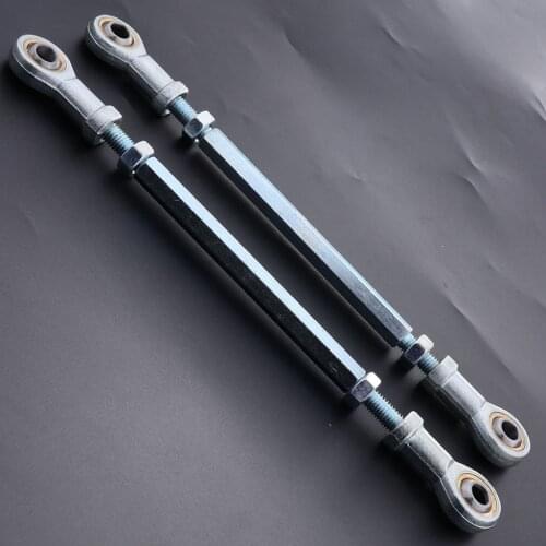 Pack of 2 Steering Stem Shaft Tie Rod Rods for ATV Quad Go Kart 2 in 1