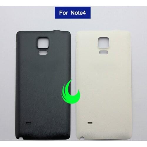 New Back Battery Cover For Samsung Galaxy Note4 N910 Rear Door Housing Case Chassis For Samsung Note 4 Back Cover