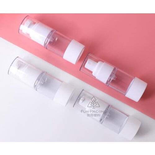Wholesale 30ML AS airless lotion bottles sanitizer bottles Disinfectant dispenser spray bottle
