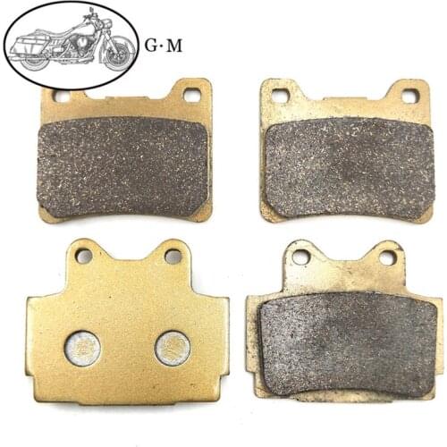 Motorcycle Front / Rear Brake Pads For YAMAHA TZR125 (3PC2/ 3PC3) 1990 1991 1992