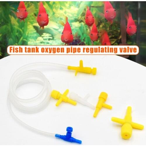 Plastic Fish Tank Air Control Valves Switch Control Valves Aquarium Hose Connector Adjustment Control Valves FP8