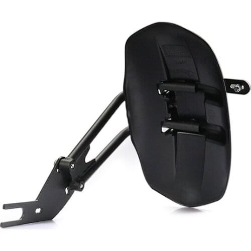 Plastic Motorcycle Rear Wheel Fender Mudguard Splash Guard Protector With License Plate Bracket For Kawasaki Z650 Z800 Honda