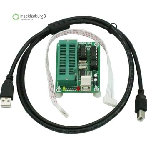 1 set PIC K150 ICSP programmer USB automatic programming microcontroller development with USB ICSP cable