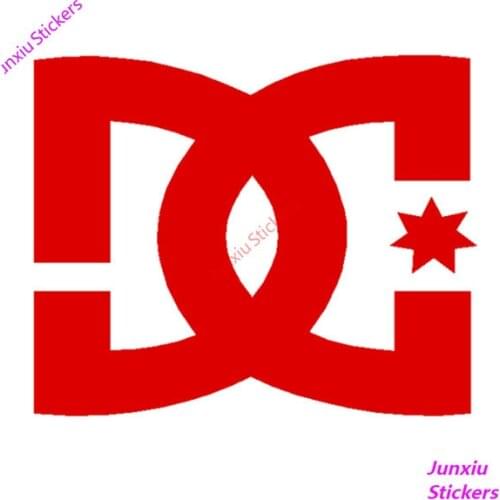 Reflective JDM DG Cross Car Stickers Styling Funny Waterproof Cover Scratches Window Bumper Windshield Accessories KK16*14cm