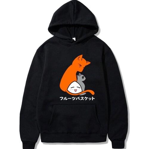 Hoodie Fruits Basket Kyo Sohma Casual Pullover Cute Manga Hoodies Men Women