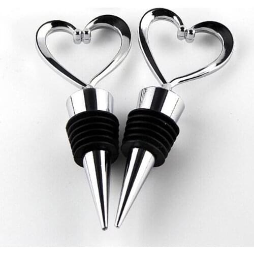 Wine Stopper Crystal Wine Champagne Wine Bottle Stopper Vacuum Sealed Bridal Wedding Gift Wine Pourer Stopper