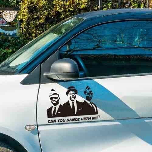 Funny Car Sticker Can You Dance with Me? The COFFIN DANCE Decal for Window Car Body Decal Motorcycle Decorations