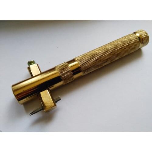 1 PC Quality Brass Purfling Knife Cello Tool Cello Luthier Tool Quality Cello Making Tool