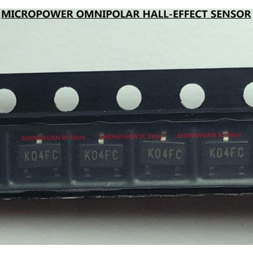 10 pcs AH180-WG-7 K0 KO SOT-23 AH180-WG AH180 MICROPOWER OMNIPOLAR HALL-EFFECT SENSOR 100% new imported original 100% quality