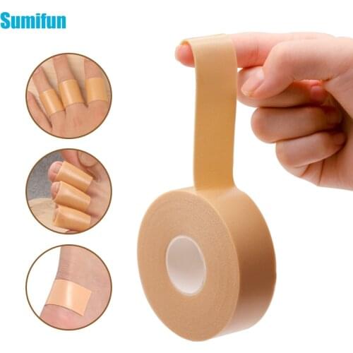 Sumifun 2pcs High Heel Feet Pads Cuttable Anti-friction Feet Pain Relief Sticker Foot Corn Calluses Toe Finger Protector D2110