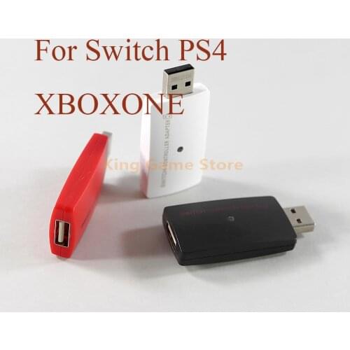 30pcs USB Converter Wireless Controller Adapter converter For NS Switch PS3 PS4 Xbox One 360 Support PC Bluetooth-compatible