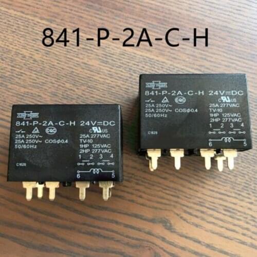 5pcs 841-P-2A-C-H-24VDC 841-P-2A-C-H-12VDC brand new original high power relay