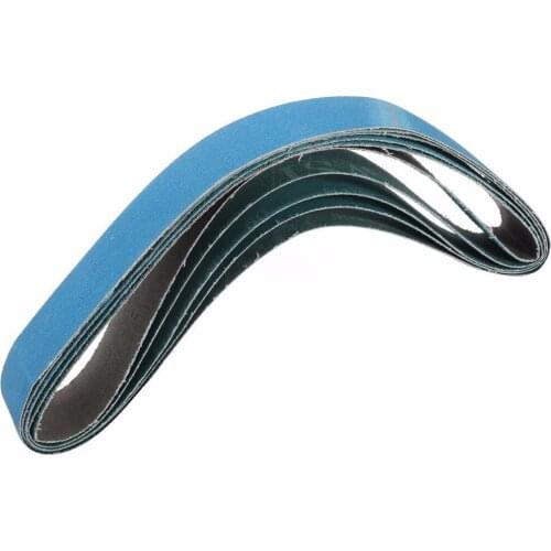 5pcs New 915mm*50mm Mixed Grit Linishing Sanding Belts Zirconia 40# 60# 80# 120