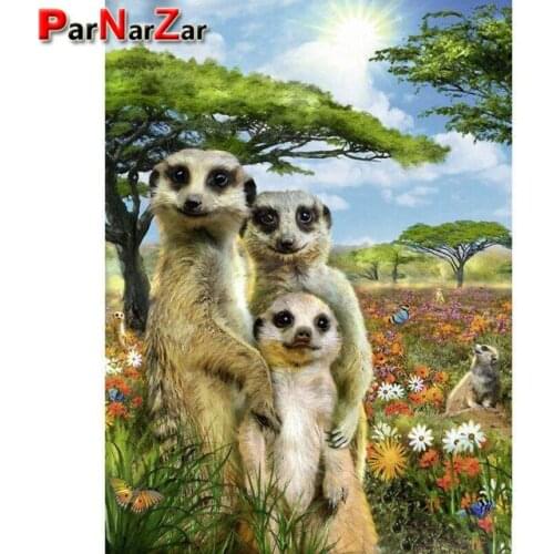 ParNarZar Diamond Painting Full Round Handmade 5D DIY Mosaic Diamond Embroidery Decoration for Home Decorations