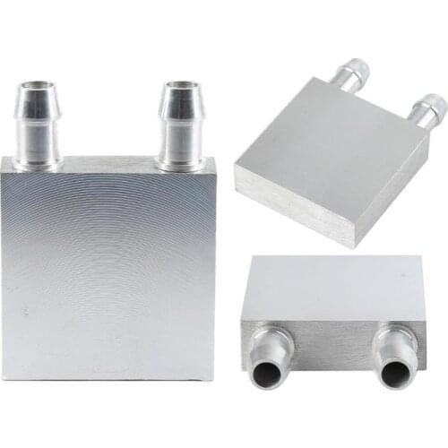 Aluminum 40*40mm Primary Aluminum Water Cooling Block for Liquid Water Cooler Heat Sink System For Industrial Inverter Driver