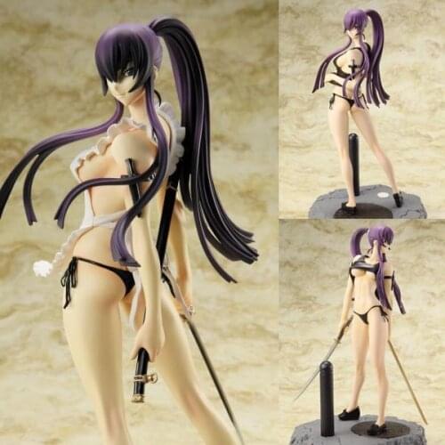 Anime HIGHSCHOOL OF THE DEAD Busujima Saeko sexy Action Figure toys Collection for Christmas gift