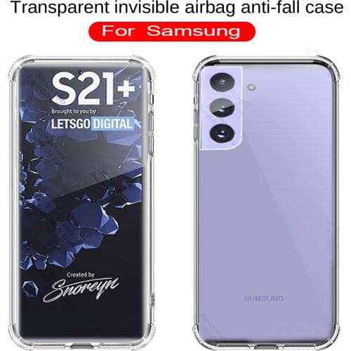Case For Samsung Galaxy S21 S21+ Plus S21Ultra s 21 cases TPU Silicon Clear Soft cover for Samsung Galaxy S21 Ultra Back shells