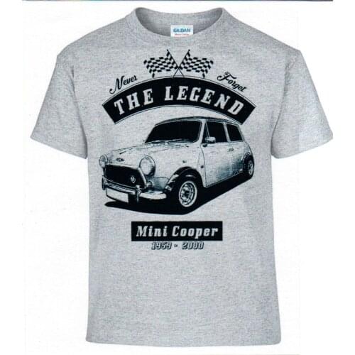T-Shirt, Mini Cooper, Car, OLDTIMER, YOUNGTIMER- show original title