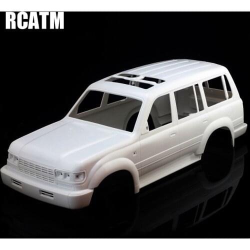 Classic LC80 ABS Car Shell Body 313mm 12.3inch Wheelbase For 1/10 RC Crawler Car Traxxas TRX4 SCX10 DIY Accessories