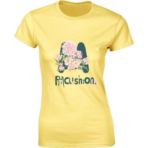 Summer New style Ladies Short-Sleeved Couple T-Shirt Pure Cotton Character Printing Casual Tee