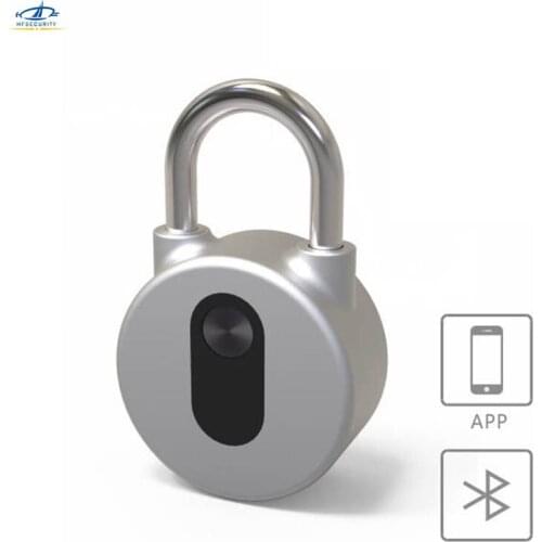 Mini Bluetooth Lock Phone APP Remote Control Home Security Mini Metal Smart Locks Wireless Password Electronic Door Lock