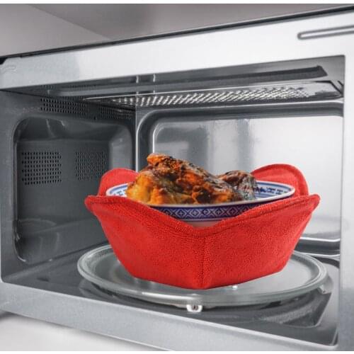 Multi Color Set Of Microwave Safe Hot Bowl Holder To Keep Your Hands Cool Polyester Sponge Heat Resistant Bowl Cozies