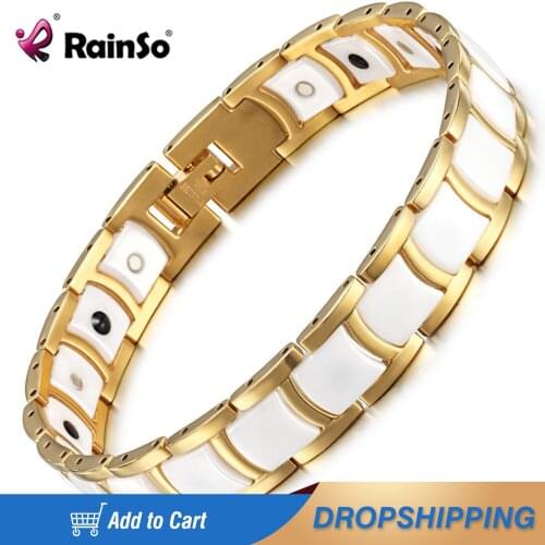 Rainso White Bracelets