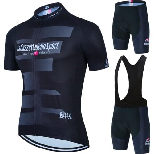 In Sale 2022 Tour Of Italy Cycling Jersey Sets Mens Cycling Clothing Summer Short Sleeve Quick-dry MTB Bike Suit Ropa Ciclismo